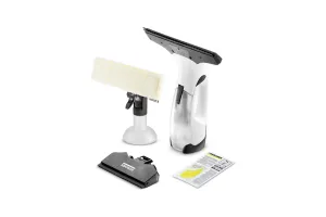 Karcher WV 2 Plus N Ruitenreiniger - Looptijd accu 35 min. - Werkbreedte 170/280 mm - Incl. smalle zuigmond, sproeiflacon, microvezeldoek en reinigingsmiddelconcentraat