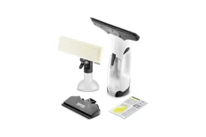 Karcher WV 2 Plus N Ruitenreiniger - Looptijd accu 35 min. - Werkbreedte 170/280 mm - Incl. smalle zuigmond, sproeiflacon, microvezeldoek en reinigingsmiddelconcentraat