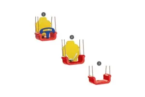 KBT babyzitje groeimodel - PP limoen rood/geel