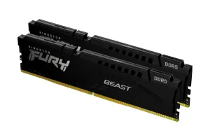 Kingston FURY Beast XMP 32GB (2x16GB) DDR5 DIMM CL30 6000MHz