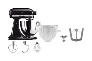 KitchenAid Artisan Mixer 5KSM125 Onyx Zwart + IJsbereider