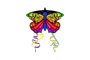 Kites Ready 2 Fly Pop-up Mini Nylon Vlieger Vlinder