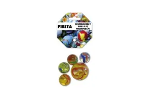 Knikkers in zakje Fiesta 20 + 1