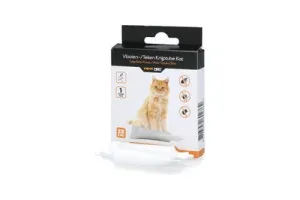 Knock Pest Control Vlooienpipet - Tekenpipet - anti-vlooien - Geschikt voor katten - Gifvrij - Regen- en waterbestendig - Tot 1 maand werkzaam - 2 x 2 ml