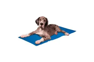 Koelmat hond - Flamingo Frosty - koelmatten voor honden - koelmat kat - koelmat voor honden - koelmat voor katten - 120x80 cm - blauw