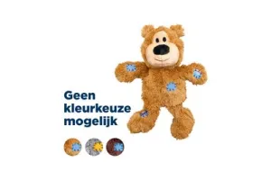 Kong Wild Knots Beer - Hondenspeelgoed - Assorti - M - 25 x 20 x 10 cm