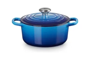 Le Creuset Signature ronde braadpan 24 cm azure