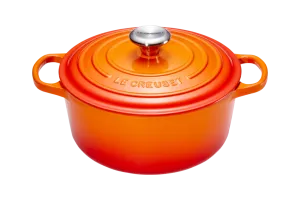 Le Creuset Signature Ronde Braadpan 24 cm Oranjerood