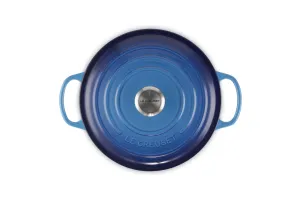 Le Creuset Signature ronde braadpan 26 cm azure