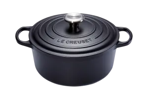 Le Creuset Signature Ronde Stoofpan 26 cm Mat Zwart