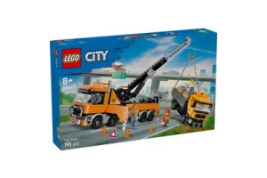 LEGO 60467 City - Zware sleepwagen met kraan