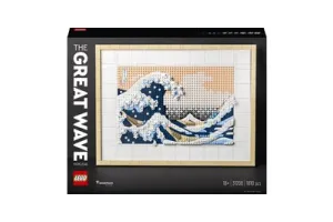 LEGO Art Hokusai – De grote golf, 3D Wanddecoratie Knutselpakket voor Volwassenen - 31208