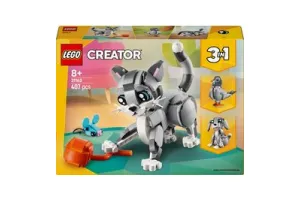 LEGO Creator 3in1 Speelse kat dieren - 31163