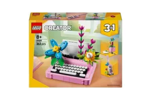 LEGO Creator 3in1 Typemachine met bloemen - 31169