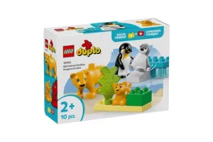 LEGO DUPLO Stad Families van wilde dieren: pinguins en leeuwen - 10442