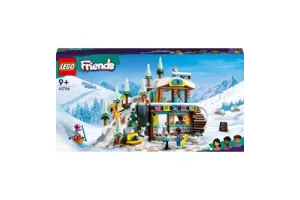 LEGO Friends Vakantie skipiste en café Wintersport Set met Dieren Figuren 41756
