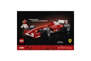 LEGO Icons Ferrari F2004 en Michael Schumacher - 11375