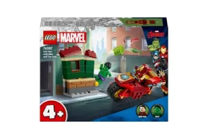 LEGO Marvel - Iron Man met motor en de Hulk Avengers Set - 76287