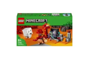 LEGO Minecraft Hinderlaag bij het Nether-portaal - 21255