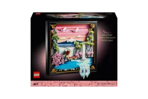 LEGO(R) Art Landschap met Japanse Kersenbloesems Wanddecoratie - 31218