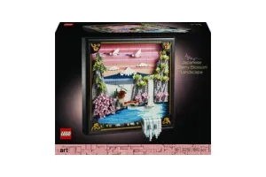 LEGO(R) Art Landschap met Japanse Kersenbloesems Wanddecoratie - 31218