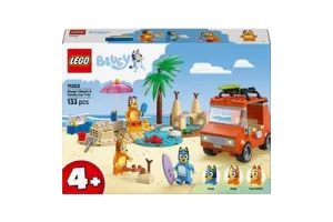 LEGO(R) Bluey: Bluey's Autorit naar het Strand, Bouwset - 11202