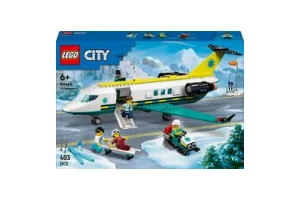 LEGO(R) City Ambulancevliegtuig, Speelgoedvliegtuig - 60465