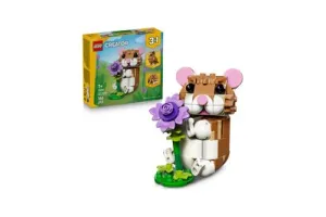 LEGO(R) Creator 3in1 Schattige Hamster met Bloem - 31376