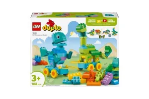 LEGO(R) DUPLO(R) Stad 3-in-1 Dinosaurussen op Wielen - 10451