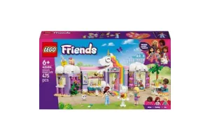 LEGO(R) Friends Eenhoorn Droomcafe Bouwset - Rollenspel met Regenboog- en Eenhoornthema voor Meisjes, Jongens en Kinderen Vanaf 6 Jaar - 3 Minipoppetjes, Speelgoedtaarten en Cafetafels - Cadeautip voor Verjaardagen - 42684