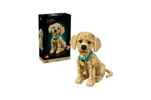 LEGO(R) Icons Golden Retriever Puppy - Decoratieve Dierenfiguur - Bouwset voor Volwassenen - 11384