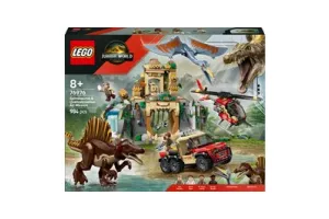 LEGO(R) Jurassic World Spinosaurus en Quetzalcoatlus Luchtmissie - 76976