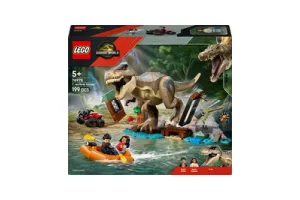 LEGO(R) Jurassic World T. rex Rivierontsnapping Bouwset - 76975