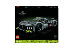 LEGO Technic PEUGEOT 9X8 24H Le Mans Hybrid Hypercar Modelauto Bouwpakket voor Volwassenen - 42156