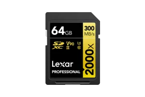 Lexar PRO Gold 64GB SDXC