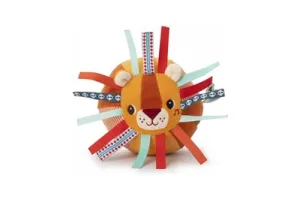 Lilliputiens - Activiteitenbal Jack De Leeuw - De Bal Heeft Een Doorsnede Van 11 Cm - Bestaat Uit Verschillende Texturen - Geschikt Vanaf 6 Maanden