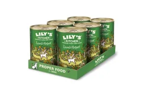 Lily's Kitchen - Hondenvoer Natvoer - Stoofpotje met Lam - 6 x 400 g