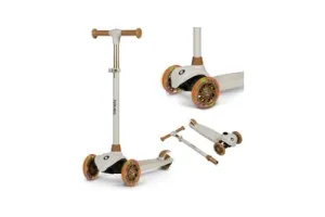 Lionelo Jessy Kinderstep - 3 wielen Step - Speelgoed voor kinderen van 3+ - tot 50kg - LED verlichting in de wielen - hoogte verstelbaar 65-70-75-80 cm