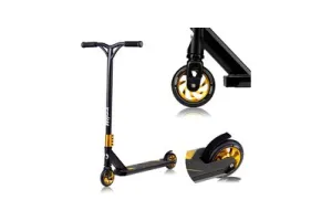 Lionelo Whizz - Step - 110mm - T-Bar - 100KG - voor Jongens en Meisjes - Steel rem - Kinderstepjes