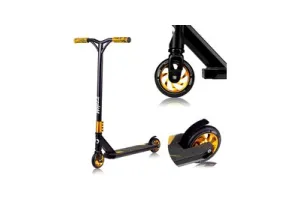 Lionelo Whizz - Step - 110mm - T-Bar - 100KG - voor Jongens en Meisjes - Steel rem - Kinderstepjes