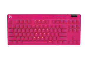 Logitech G PRO X TKL Lightspeed Gaming Toetsenbord Qwerty Magenta