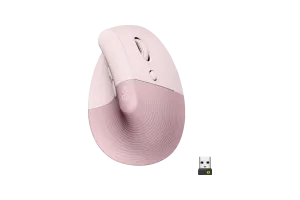 Logitech Lift Verticale Ergonomische Muis Roze