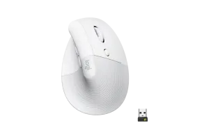 Logitech Lift Verticale Ergonomische Muis Wit