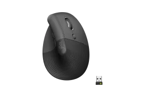 Logitech Lift Verticale Ergonomische Muis Zwart
