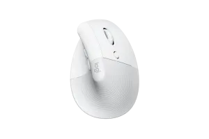 Logitech Lift voor Mac Verticale Ergonomische Muis Wit