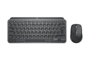 Logitech MX Keys Mini Draadloos Qwerty Grafiet + Logitech MX Anywhere 3S Compact Zwart