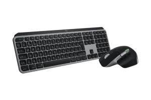 Logitech MX Keys S for Mac Qwerty Zwart + Logitech MX Master 3S voor Mac Space Grey