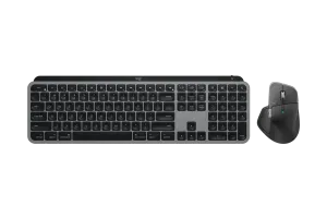 Logitech MX Master 4 voor Mac Spacezwart + Logitech MX Keys S for Mac Qwerty Zwart