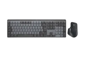 Logitech MX Mechanical Draadloos Toetsenbord + Logitech MX Master 3S
