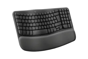 Logitech Wave Keys Draadloos Ergonomisch Toetsenbord QWERTY